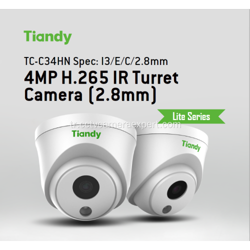 IP Dome Kamera TC-C34HN Tiandy 4MP 2.8mm